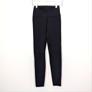 Colorfulkoala Black High-Waisted Full Length Leggings Women's Small